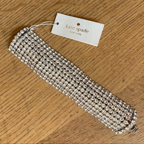 Kate Spade Crystal Constellation Bracelet Holiday Party Sparkly - Picture 5 of 8